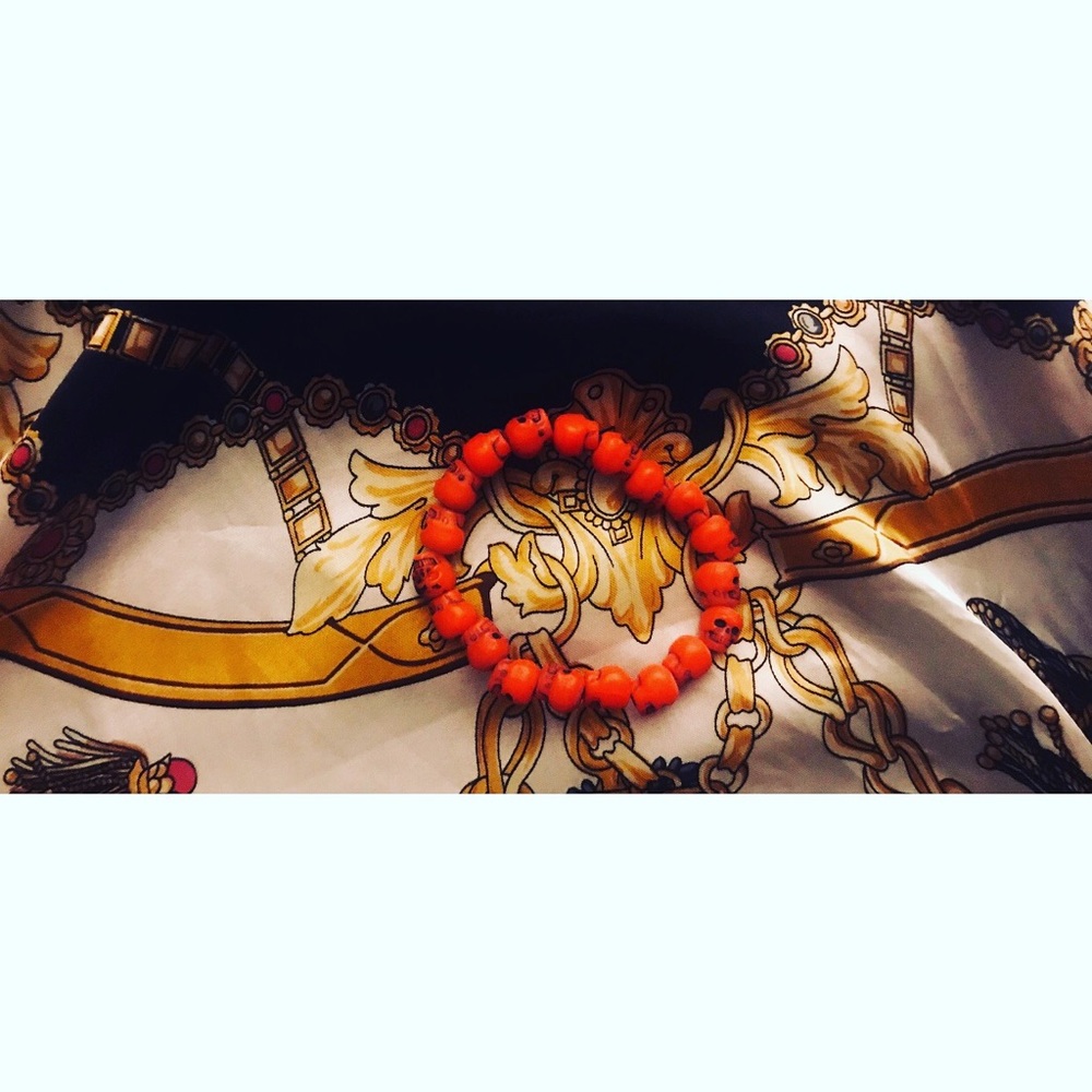 Skull Bracelet (Handmade)